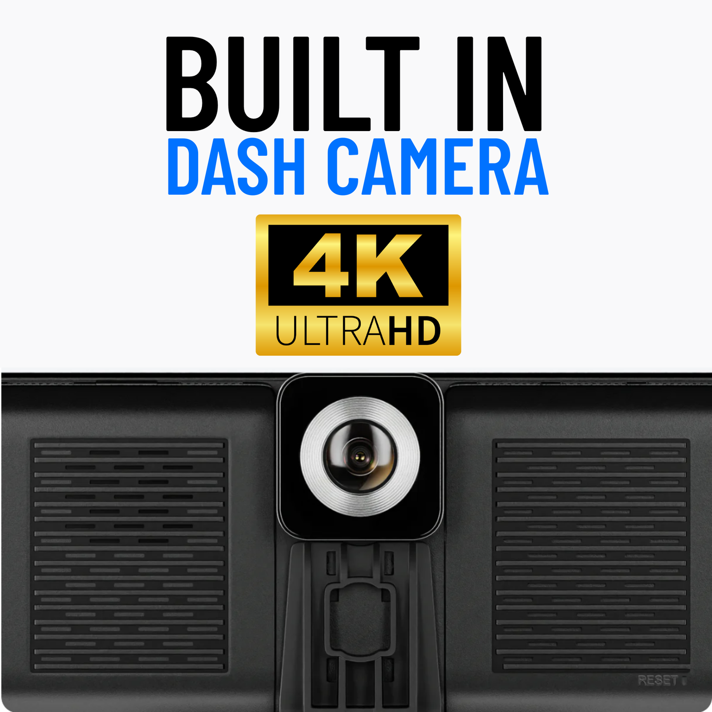 DashMate | Apple CarPlay & Android Auto CarTablet + Built In Dash Cam